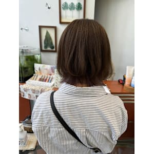 外ハネくびれレイヤーボブ/Ju