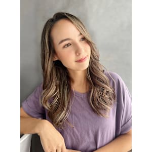 20代30代40代　セミウェットかきあげリバースカール