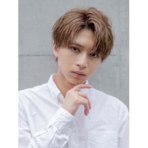 【小久保style】メンズカットツーブロックツイストウルフ