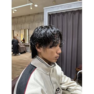 メンズ 緩めパーマ 『ニュアンスパーマ』