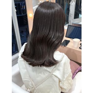 【中澤】くすみ感　艶髪グレージュ