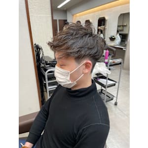 メンズパーマ/ツイストスパイラルパーマ/ツイストパーマ