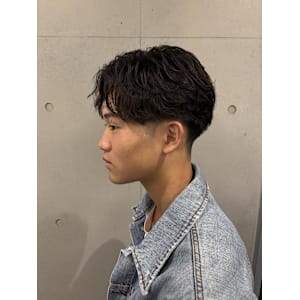 毛流れセンターパート