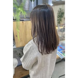 透明感カラー／グレージュ