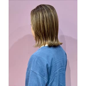 外はねボブ×ハイライト