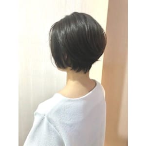 簡単ショートボブ