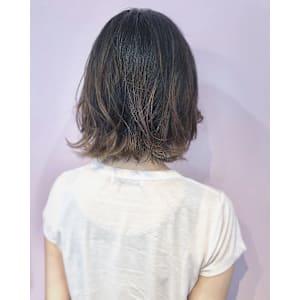 バレイヤージュボブ