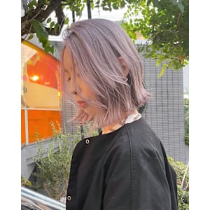 ラベンダーミルクティー_ホワイトブロンド