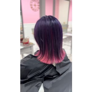 バイオレット×ピンク