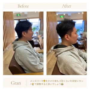 お客様髪質改善データ1569（マッシュショート）