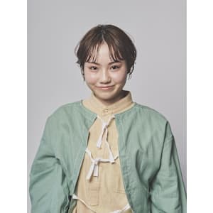 マッシュショートxクリアグレージュ