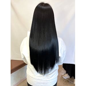 【MICHI 富田店 古作蓮】縮毛矯正　髪質改善ストレート