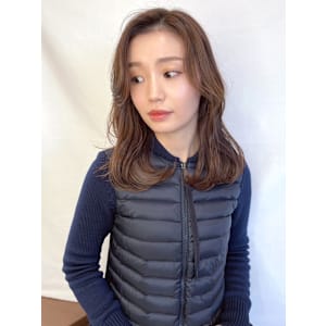 【MICHI 富田店 古作蓮】ブラウンベージュ　似合わせ