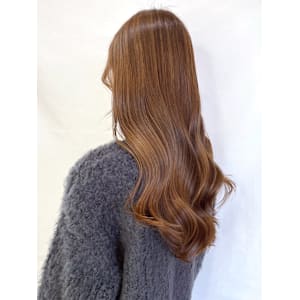 【MICHI 富田店　古作蓮】髪質改善　 艶感　ブラウン 　