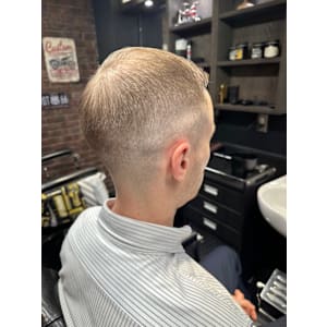 MEN'Sアッシュニュアンスパーマ韓国マッシュスペインカール