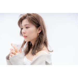 Flan hair 箱崎店×ミディアム