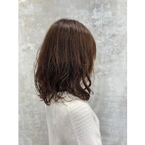 Flan hair 箱崎店×ミディアム