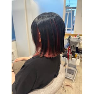 Flan hair 箱崎店×ミディアム