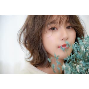 Flan hair 箱崎店×ミディアム