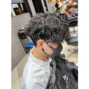 メンズパーマツイストスパイラルパーマ