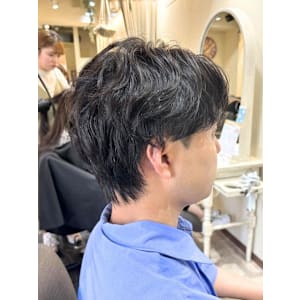 【ジュレベール 汲田】襟足長めメンズスタイル