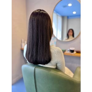 #セミロング　#レイヤー　#フェミニンロング