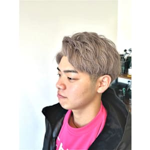 メンズシルバーカラー