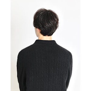 メンズ流しパーマ