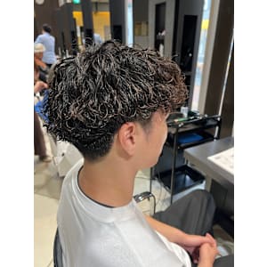 メンズパーマツイストスパイラルパーマ