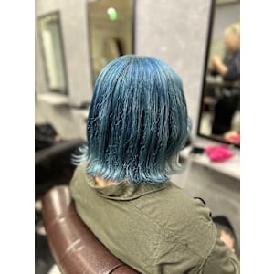 ターコイズブルー - GLADGE池袋/ダブルカラー/ブリーチ【グラッジイケブクロダブルカラーブリーチ】掲載中