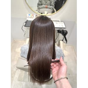 4ヶ月ぶり美髪矯正○山地