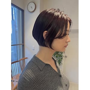 ボルドーカラー