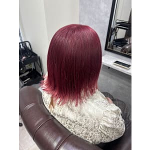 チェリーレッド×ダブルカラー - GLADGE池袋/ダブルカラー/ブリーチ【グラッジイケブクロダブルカラーブリーチ】掲載中