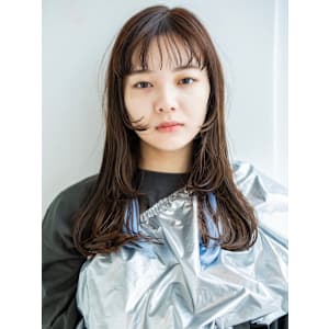 【SOURCE】レイヤーカット×髪質改善カラー