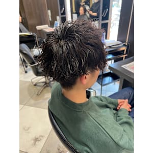 メンズパーマツイストスパイラルパーマ