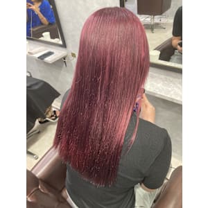 艶ピンクカラー - GLADGE池袋/ダブルカラー/ブリーチ【グラッジイケブクロダブルカラーブリーチ】掲載中