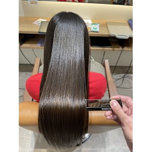 手で乾かしただけ！美髪矯正