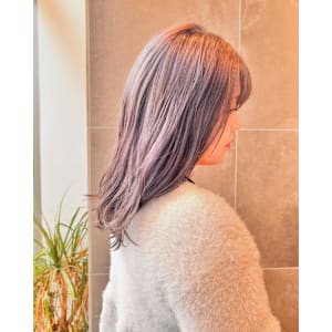 透け感シルバー