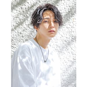 【小久保style】メンズカットツーブロックツイストウルフ