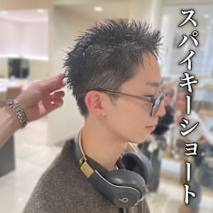 スパイキーショート【黒髪ver】