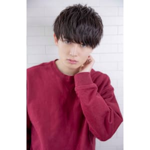 【小久保style】メンズカットツーブロックツイストウルフ