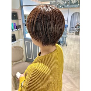 赤羽美容院人気ヘアスタイル丸みショート30代40代オススメ髪 - CHAINON 赤羽店【シェノン】掲載中