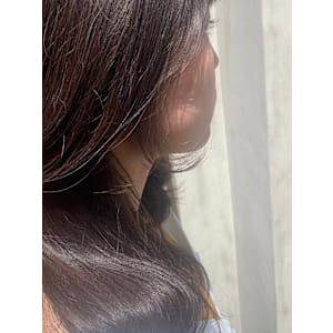 透明感ラベンダーブラウン