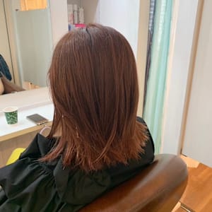 ピンク系ヘアカラー