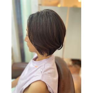 伸ばしかけでも可愛いいグラボブ