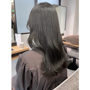 地毛風カラーアッシュグレージュ＊ブリーチなし透明感カラー - mulah【ミュラ】掲載中