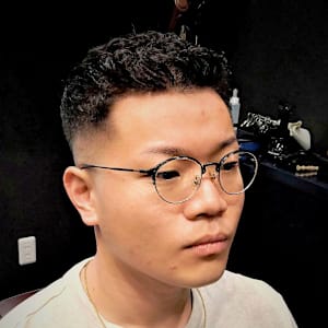 スキンフェード×濡れパン