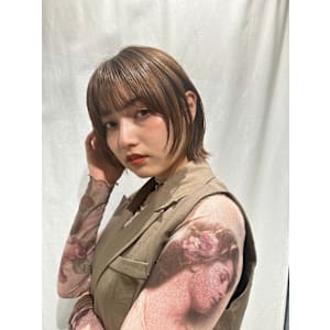 グレーシュ/レイヤーボブ/ボブルフ