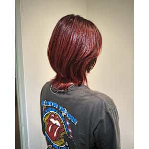 ワインレッド×ウルフレイヤー