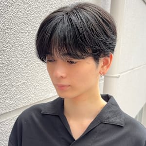 シースルーマッシュ×ニュアンスパーマ